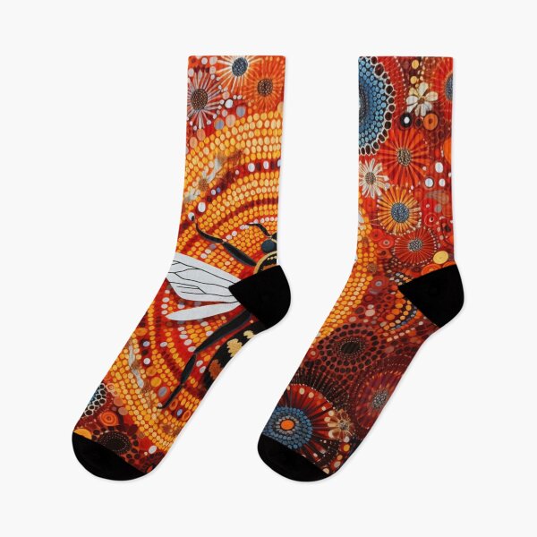 Item preview, Aboriginal Inspired Dot Art - Harvester Of Gold Nectar  designed and sold by GrinGalore.