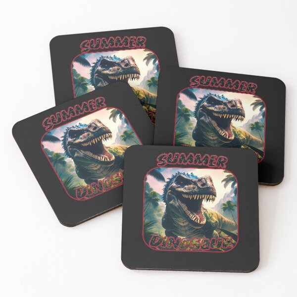 Item preview, Summer Dinosaur T-rex in the Jungle designed and sold by DinoAndOther.