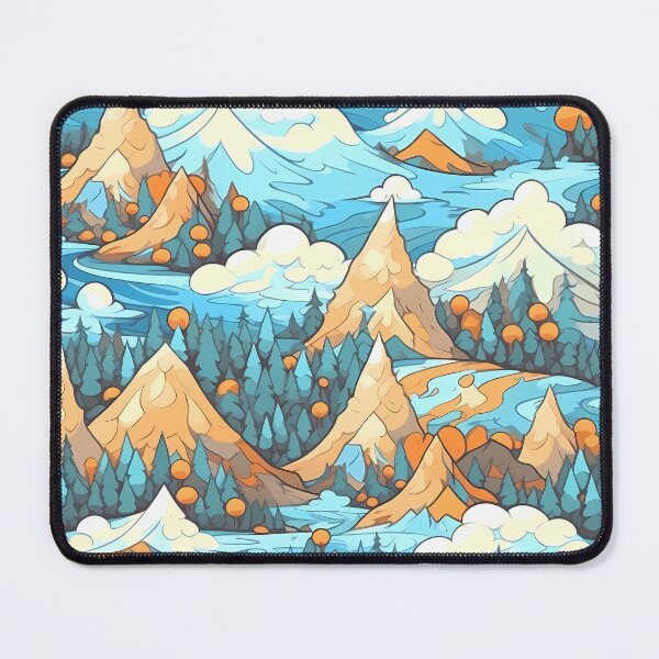 Item preview, Versatile Watercolor Landscape Pattern designed and sold by NegarinFashions.