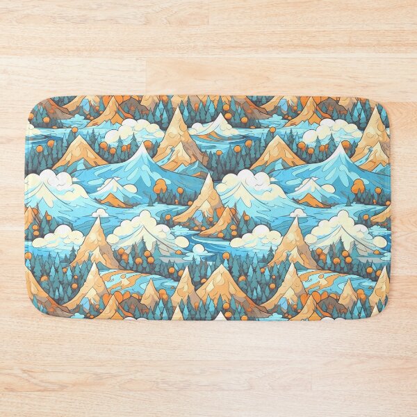 Item preview, Versatile Watercolor Landscape Pattern designed and sold by NegarinFashions.