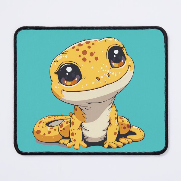 Item preview, Cute Leopard Gecko with yellow skin designed and sold by LiQiLi.