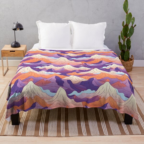 Item preview, Versatile Watercolor Landscape Pattern designed and sold by NegarinFashions.