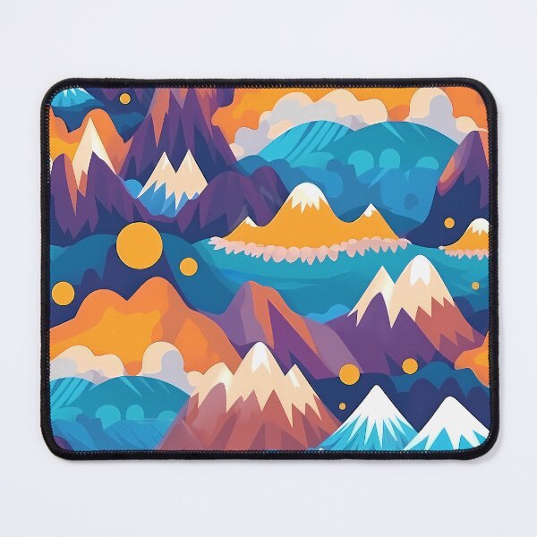 Item preview, Versatile Watercolor Landscape Pattern designed and sold by NegarinFashions.