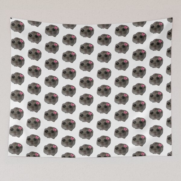 Item preview, sad hamster meme coquette  designed and sold by thestrangerfrog.