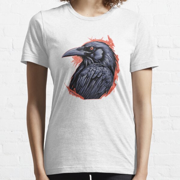 White Raven Fire Essential T-Shirt