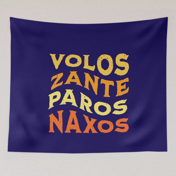 Item preview, Volos Zante Paros Naxos  designed and sold by TheRightHonMP.