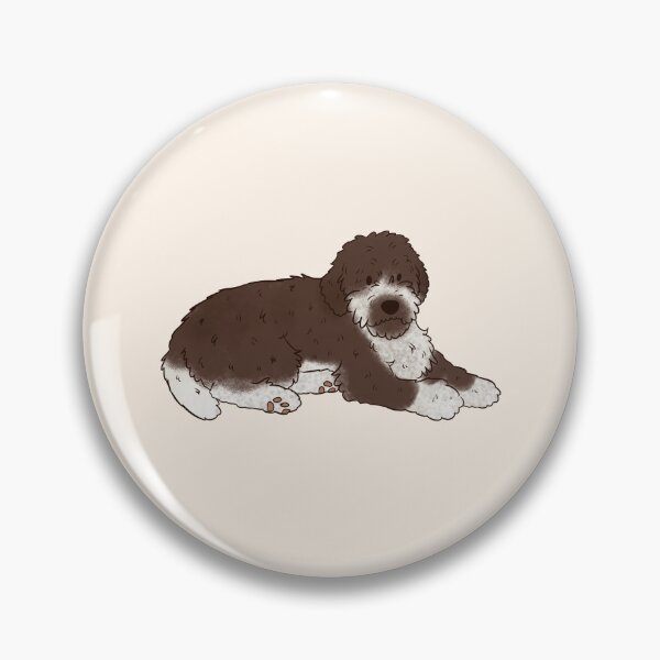 Item preview, lagotto romagnolo dog illustration  designed and sold by Yaragold.