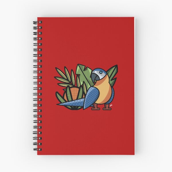 Item preview, Macaw Parrot tropical ararauna by Yoshi designed and sold by YoshiArtDesign.