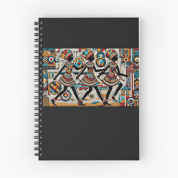 Item preview,  Pattern ; Dancing Tribal Print  designed and sold by PatternInArt.