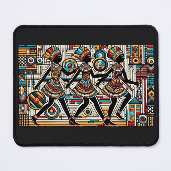 Item preview, Pattern ; Dancing Tribal Print designed and sold by PatternInArt.