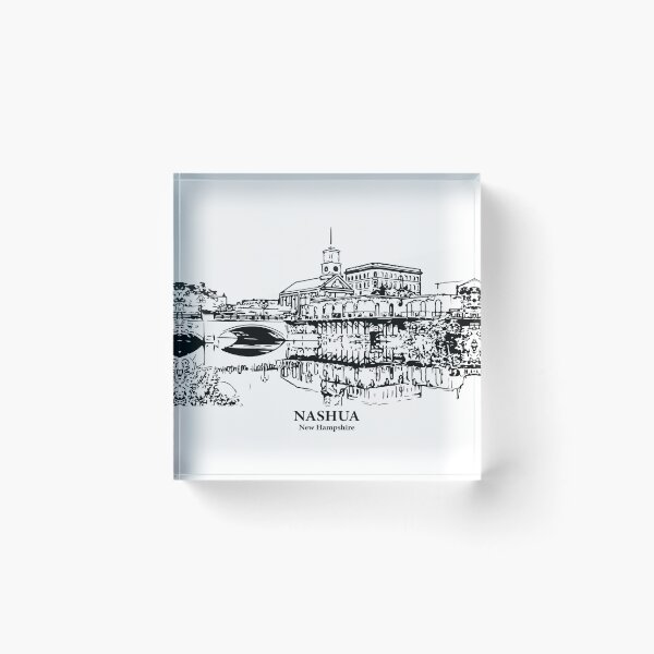Item preview, Nashua - New Hampshire designed and sold by Lakeric Cityscapes.