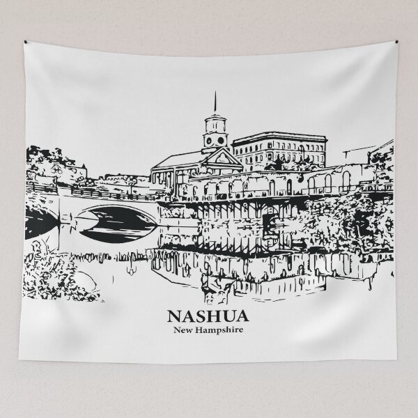 Item preview, Nashua - New Hampshire designed and sold by Lakeric Cityscapes.