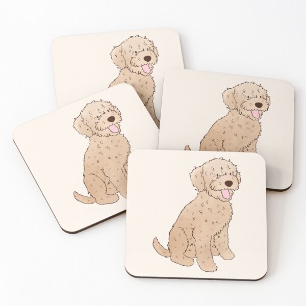 Item preview, lagotto romagnolo dog art designed and sold by Yaragold.