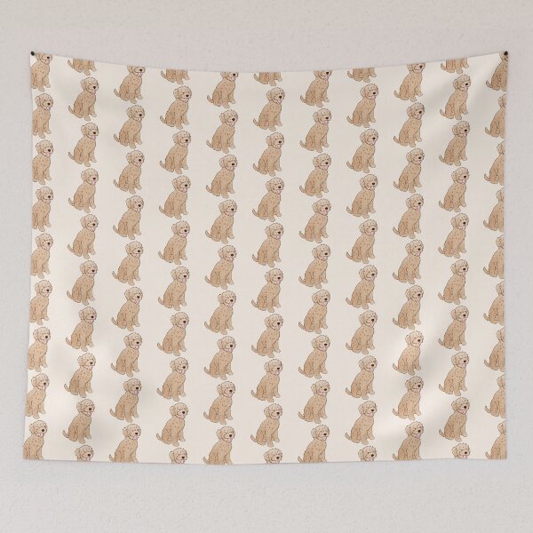 Item preview, lagotto romagnolo dog art designed and sold by Yaragold.