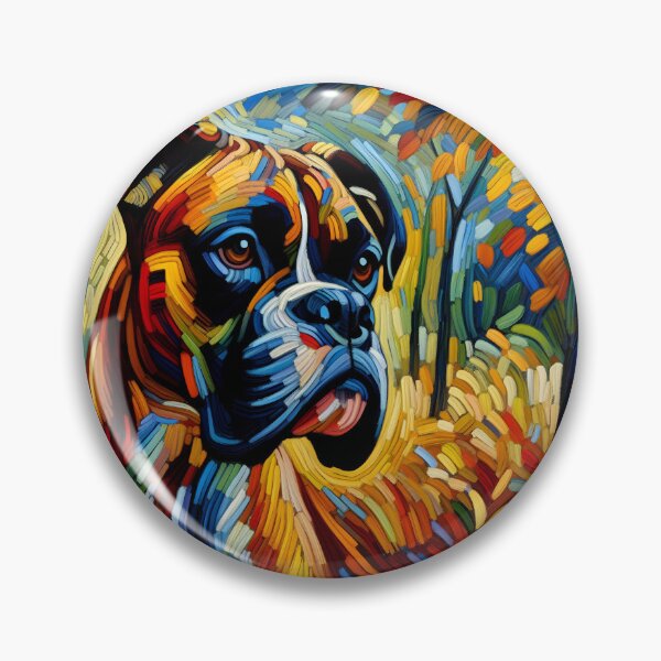 Item preview, Fauvist Inspired Dog Art designed and sold by PawspectCreate.