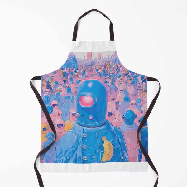 Item preview, Robotic Rally with Banana Badge designed and sold by ArtGentle.