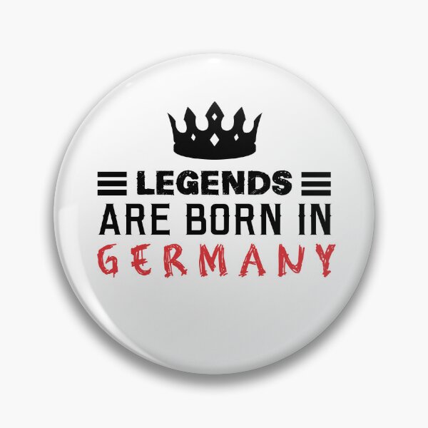 Item preview, Legends are born in Germany designed and sold by BYNDART.