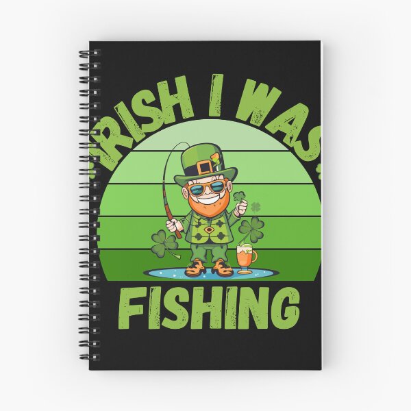Item preview, Irish I Was Fishing Happy St Patrick's Day Clover Fisherman designed and sold by Micro-dose.