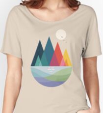 Camiseta ancha Algun lado
