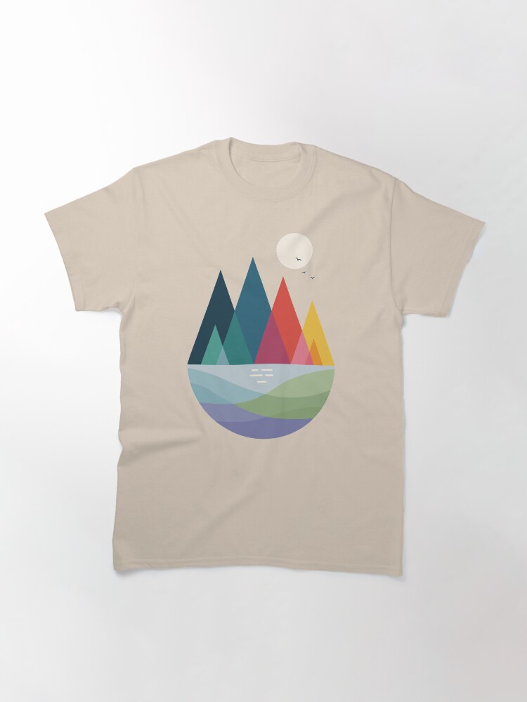Thumbnail 2 of 7, Classic T-Shirt, Somewhere designed and sold by AndyWestface.