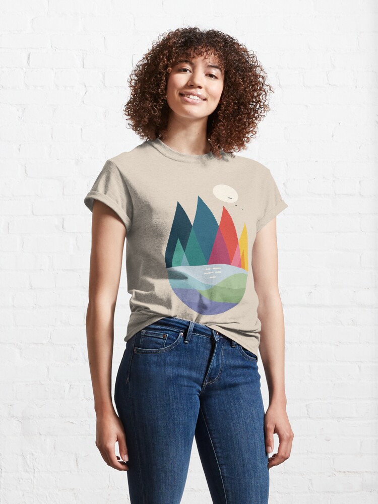 Thumbnail 4 of 7, Classic T-Shirt, Somewhere designed and sold by AndyWestface.