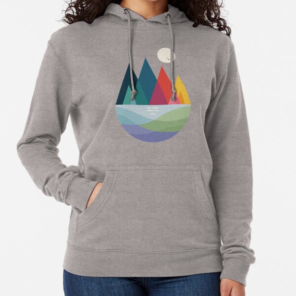 Somewhere Lightweight Hoodie