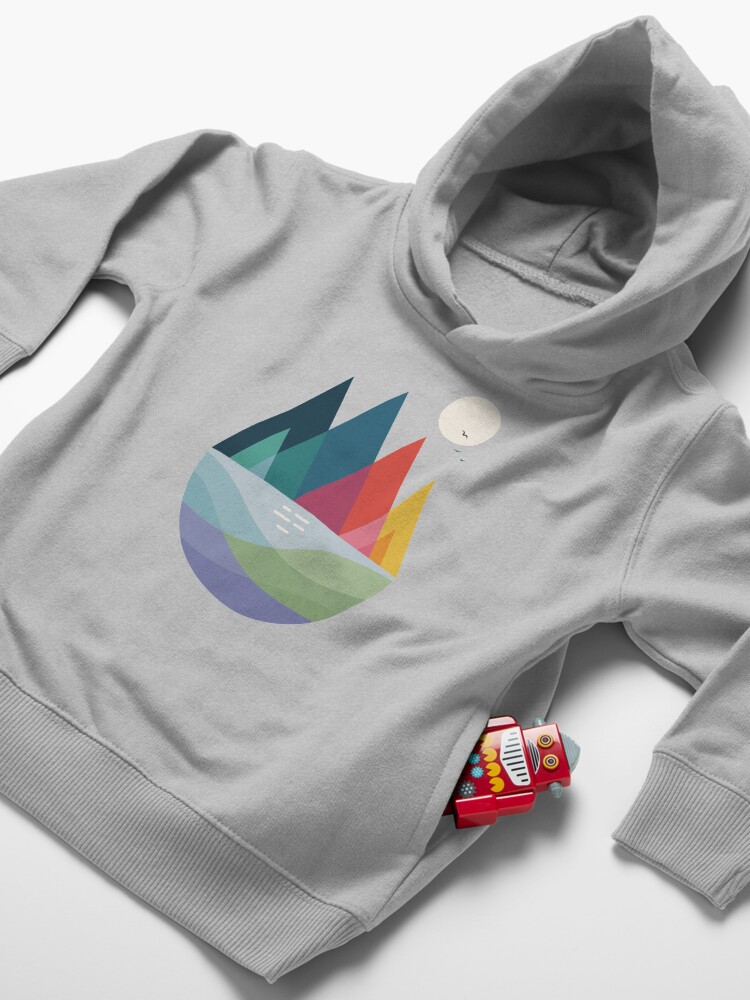 Thumbnail 4 of 5, Toddler Pullover Hoodie, Somewhere designed and sold by AndyWestface.
