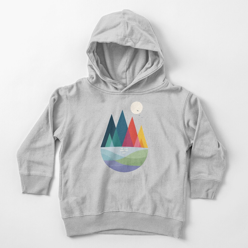 Somewhere Toddler Pullover Hoodie