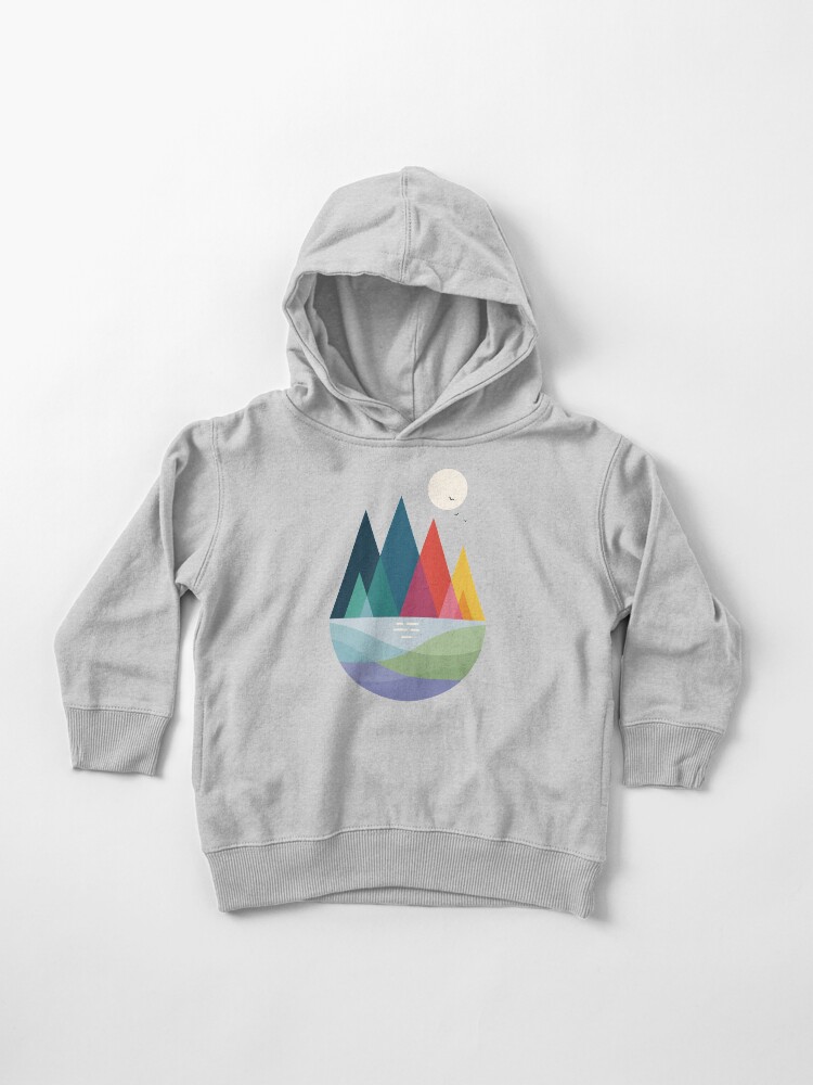 Thumbnail 1 of 5, Toddler Pullover Hoodie, Somewhere designed and sold by AndyWestface.