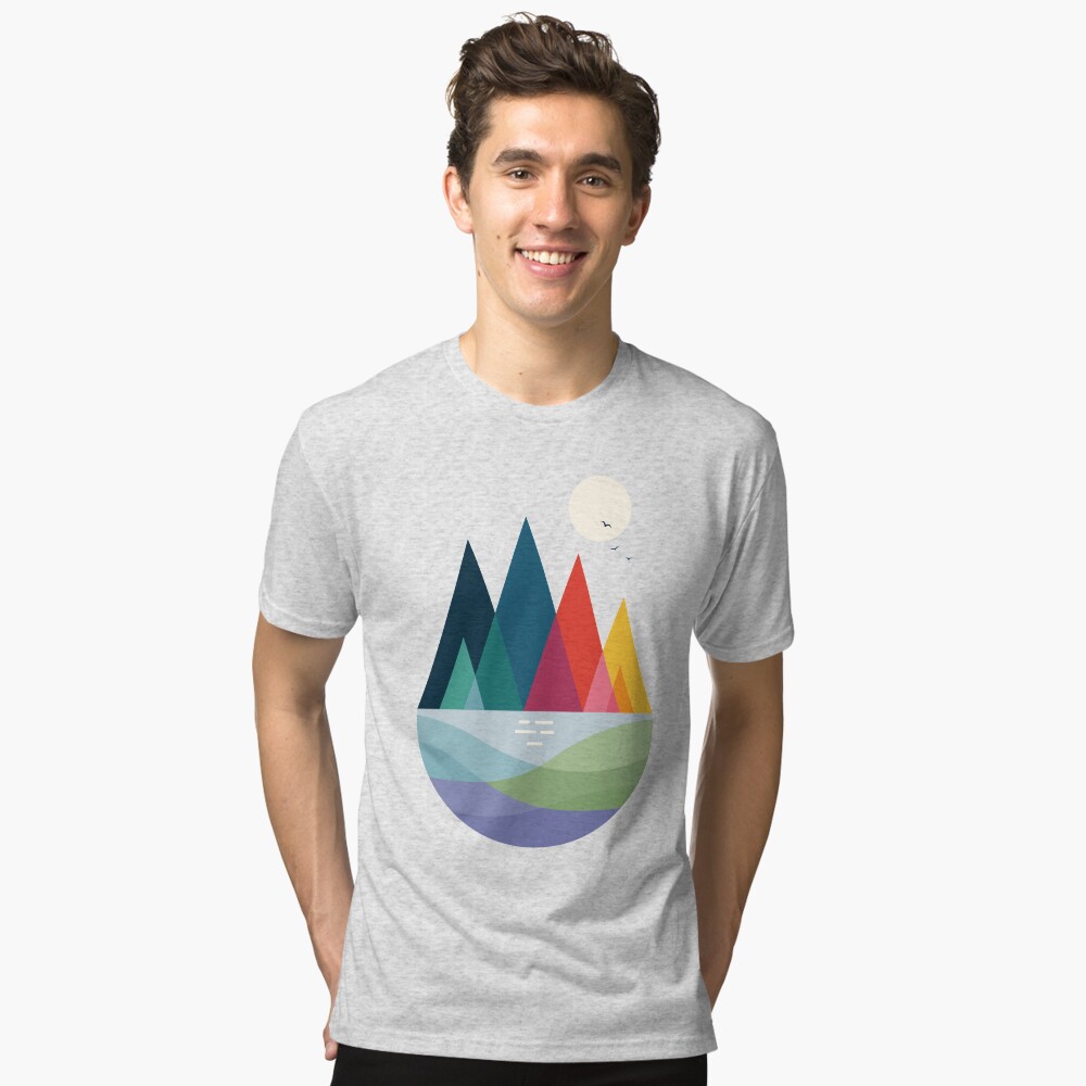 Item preview, Tri-blend T-Shirt designed and sold by AndyWestface.