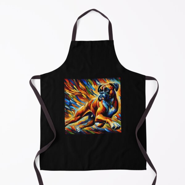 Item preview, Bold Boxer Portrait designed and sold by PawspectCreate.