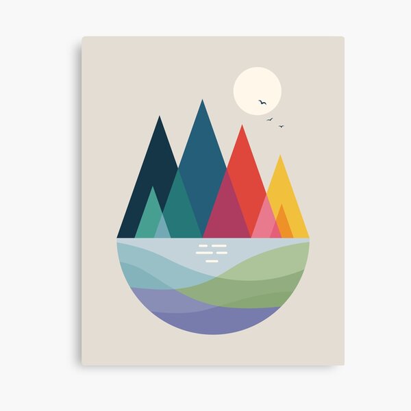 Somewhere Canvas Print