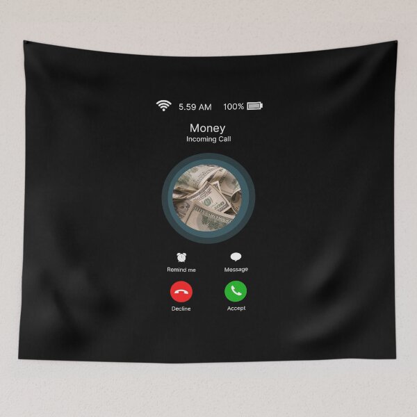 Item preview, Money Is Calling designed and sold by Cactus202.
