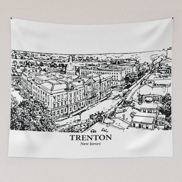 Item preview, Trenton - New Jersey designed and sold by Lakeric Cityscapes.