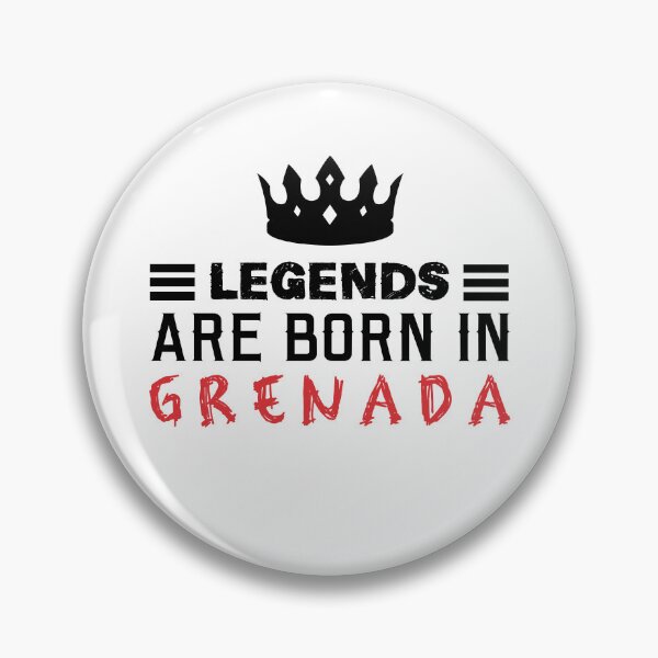 Item preview, Legends are born in Grenada designed and sold by BYNDART.