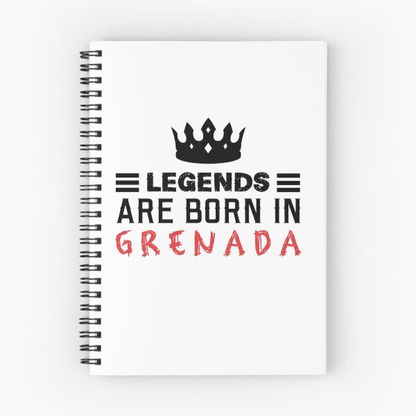 Item preview, Legends are born in Grenada designed and sold by BYNDART.