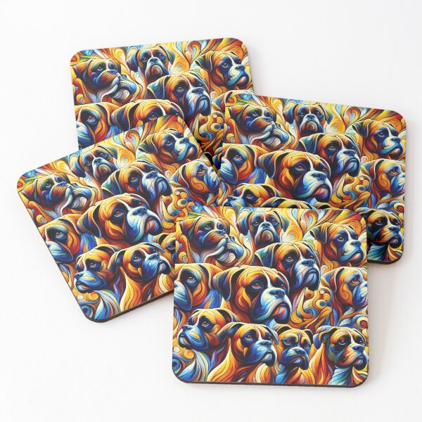 Item preview, Modern Boxer Dog Creation designed and sold by PawspectCreate.