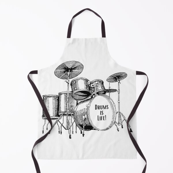 Item preview, Drums is life designed and sold by Art-Design-EM.