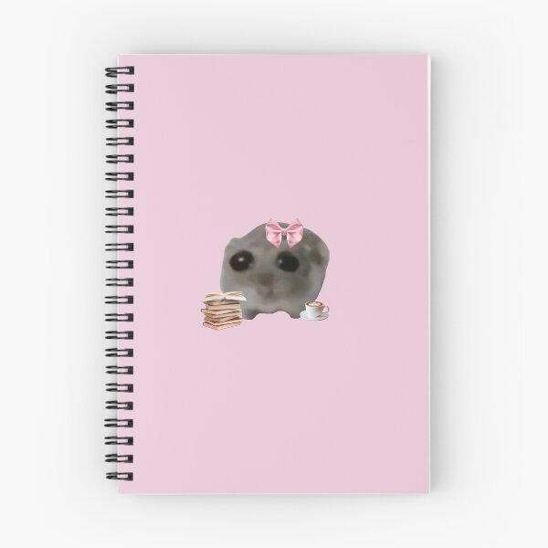 Item preview, Sad hamster meme - Reading designed and sold by BookishApparell.