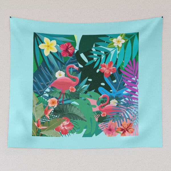 Item preview, Rainforests,flamingos designed and sold by zzzozzo.