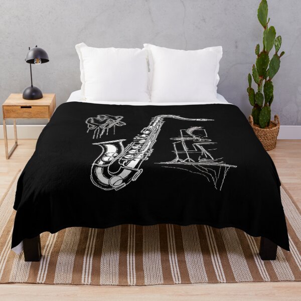 Item preview, B&W Baritone Saxophone. designed and sold by Giulivo Store Graphic.