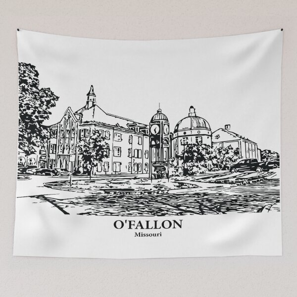 Item preview, O'Fallon - Missouri designed and sold by Lakeric Cityscapes.