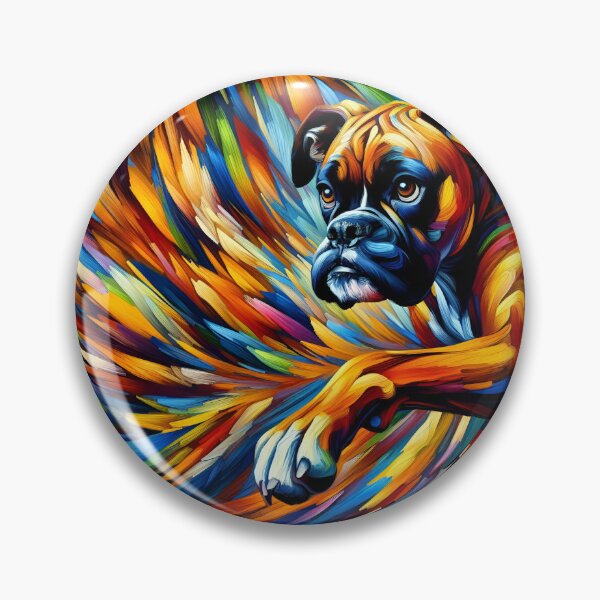 Item preview, Unique Boxer Dog Expression designed and sold by PawspectCreate.