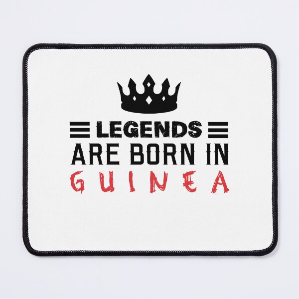 Item preview, Legends are born in Guinea designed and sold by BYNDART.