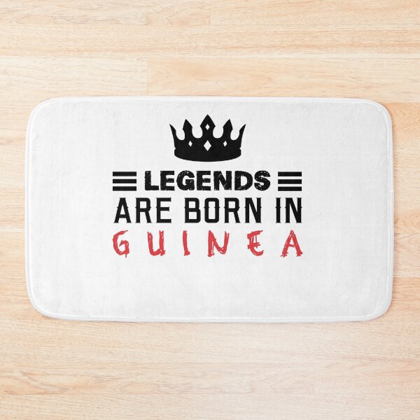 Item preview, Legends are born in Guinea designed and sold by BYNDART.