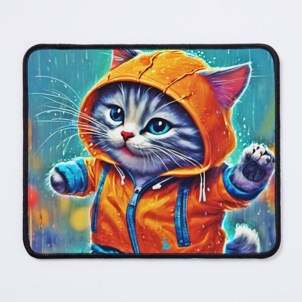 Item preview, Rainy Day Cat Dance designed and sold by Health And Fitness Posts e-Store.