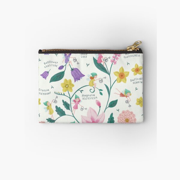 Item preview, Floriography - Flower Fairies, Flower names and meanings - White designed and sold by yupcat.
