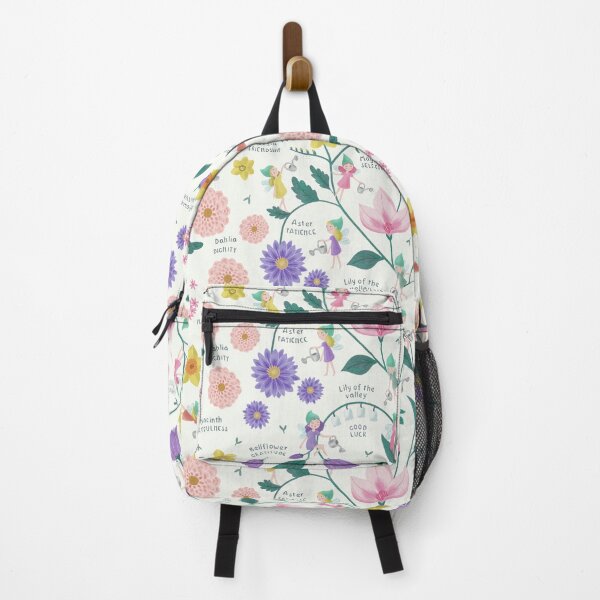 Item preview, Floriography - Flower Fairies, Flower names and meanings - White designed and sold by yupcat.