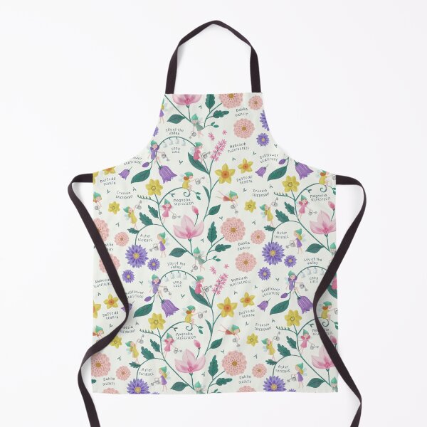 Item preview, Floriography - Flower Fairies, Flower names and meanings - White designed and sold by yupcat.