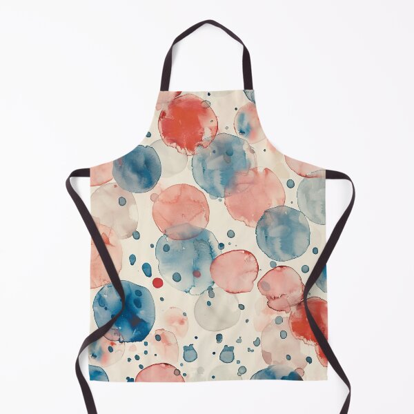 Item preview, Tiled Colorful Bubble Watercolor Pattern designed and sold by dcrc.